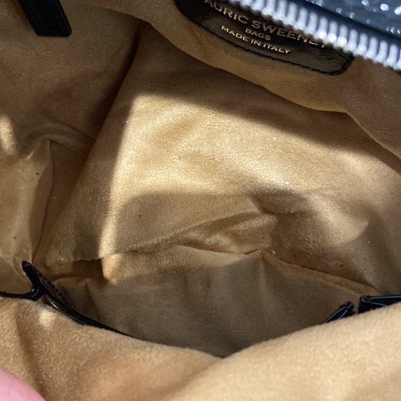 Pauric Sweeney Snakeskin and Black Leather Bag - Picture 4 of 5